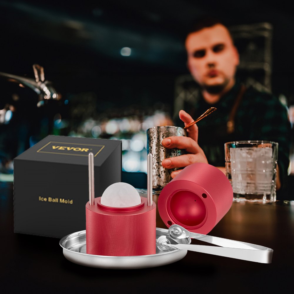 KH-B02-3 - Elegant Ice Ball Maker for Whiskey and Cocktails