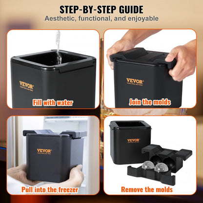 BHD-IP117 - VEVOR Large Ice Ball Maker Kit for Drinks