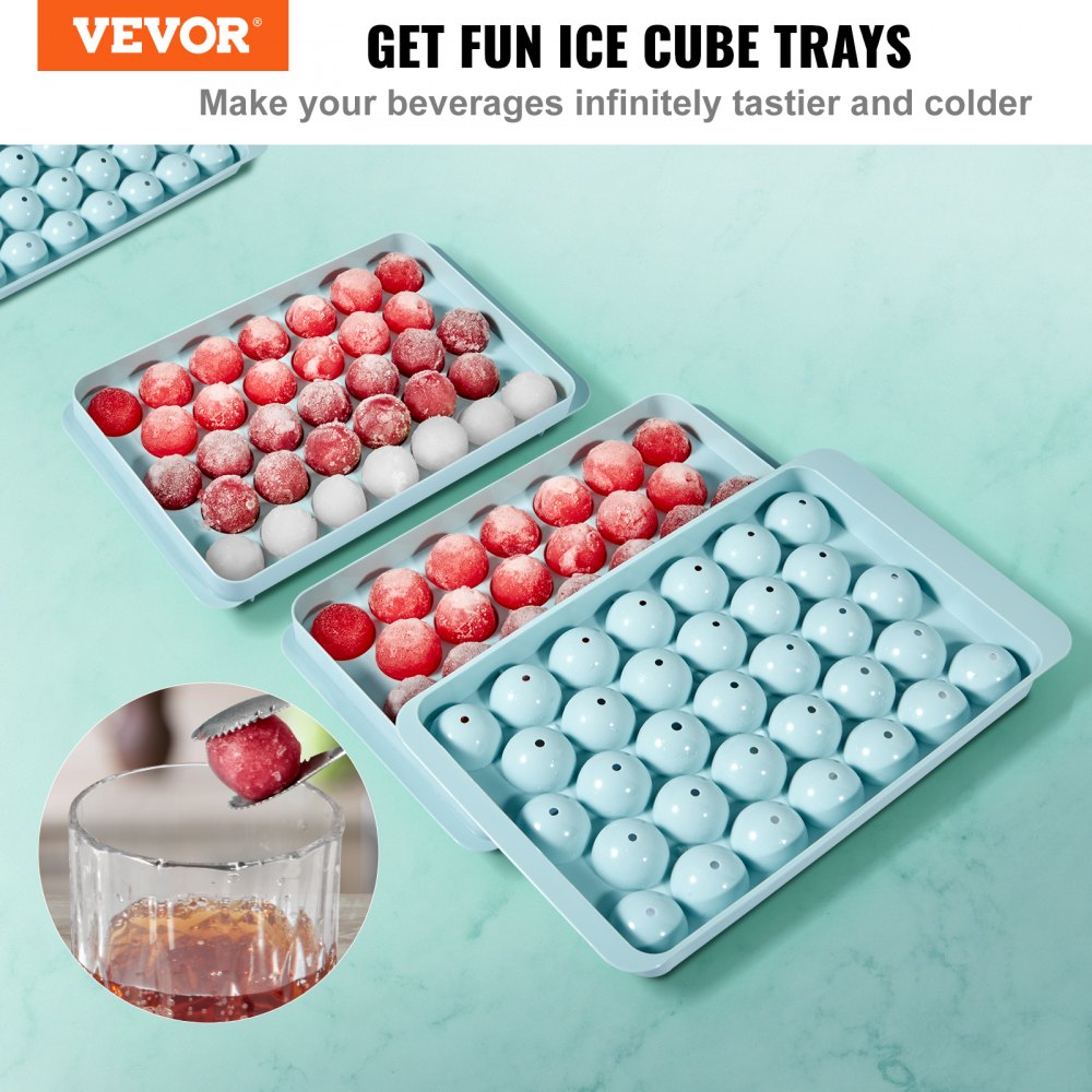 SRP0-33 - VEVOR Round Ice Ball Maker Set for 170 Ice Balls