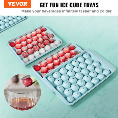 SRP0-33 - VEVOR Round Ice Ball Maker Set for 170 Ice Balls