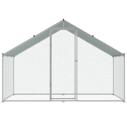 RA322 - Easy-Setup 9.8x6.5ft Galvanized Steel Chicken Coop