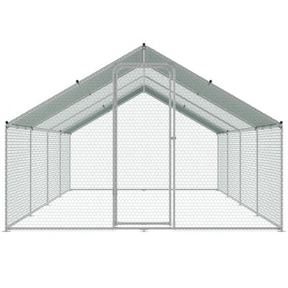 RA382 - Sturdy 9.8x25.6 ft Chicken Coop with Secure Run and Easy Assembly