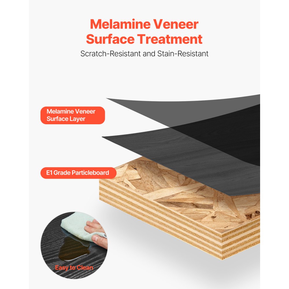 SHSHDSG1117-1US - Stylish TV Stand with USB Ports & Hidden Cable Management