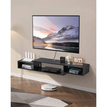 SHSHDSG1117-1US - Stylish TV Stand with USB Ports & Hidden Cable Management