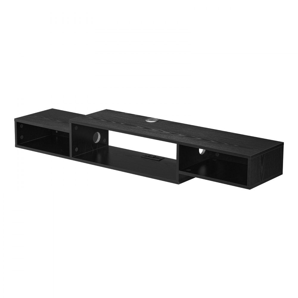 SHSHDSG1117-1US - Stylish TV Stand with USB Ports & Hidden Cable Management