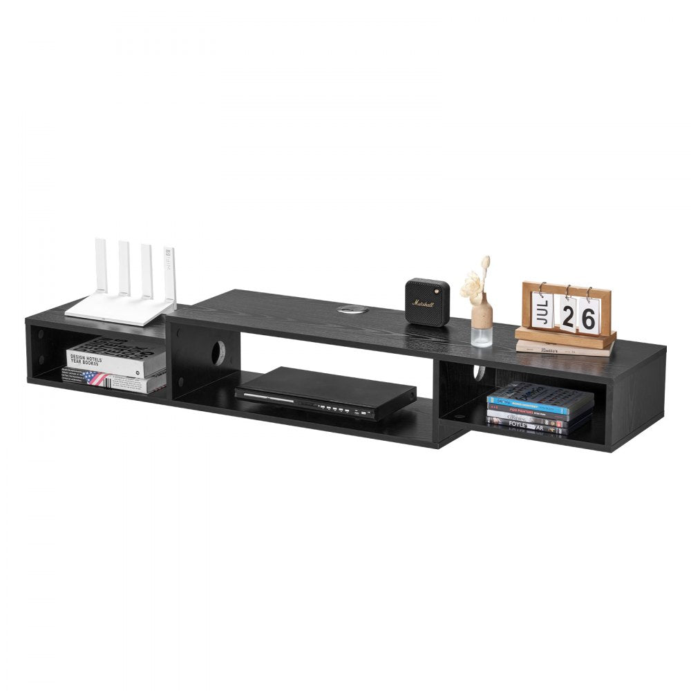 SHSHDSG1117-1US - Stylish TV Stand with USB Ports & Hidden Cable Management