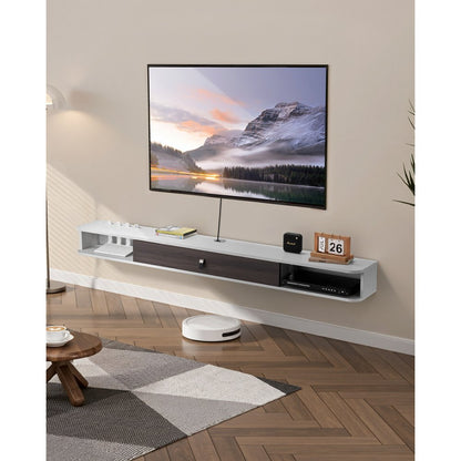SHSHDSG1116-3 - Stylish Floating TV Stand with Cable Management & Storage