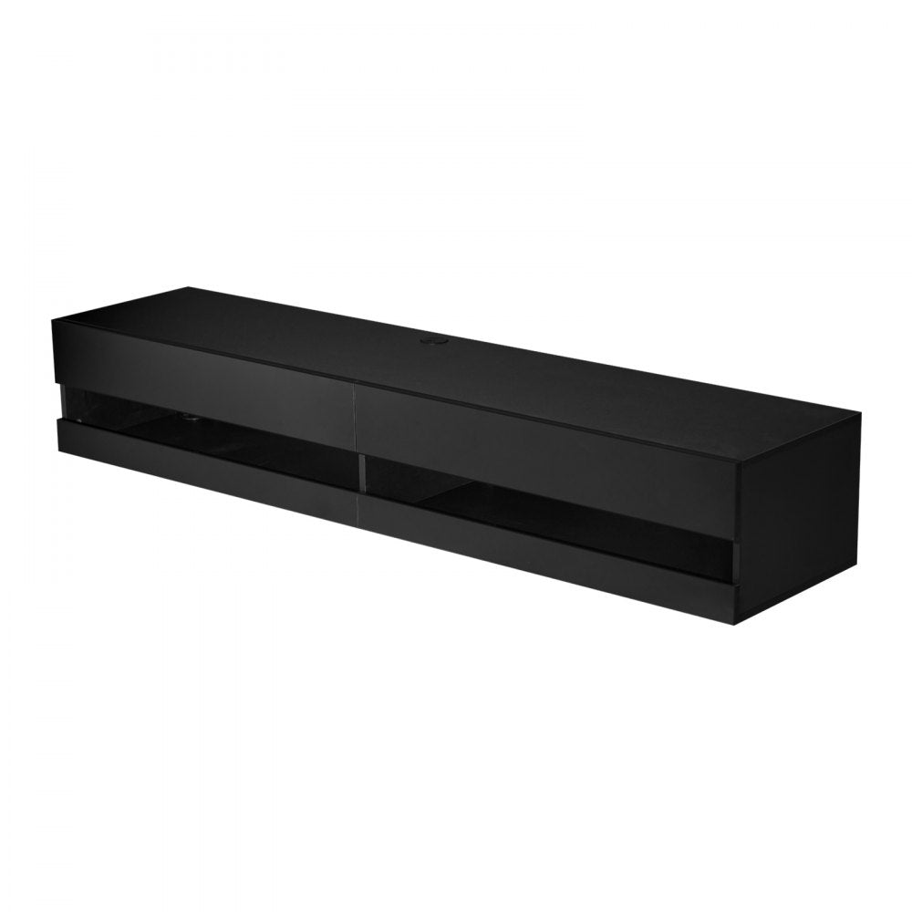 KLTV-04 - 71" Floating TV Stand with LED Lights & Power Outlets