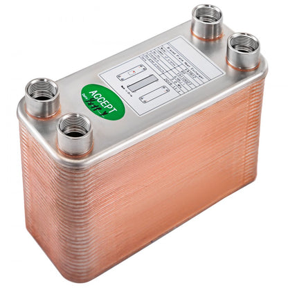 B12-60 - Compact 316L Stainless Steel Heat Exchanger, 60 Plates