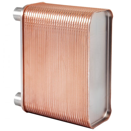 B12-60 - Compact 316L Stainless Steel Heat Exchanger, 60 Plates