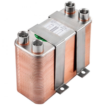 B12-60 - Compact 316L Stainless Steel Heat Exchanger, 60 Plates
