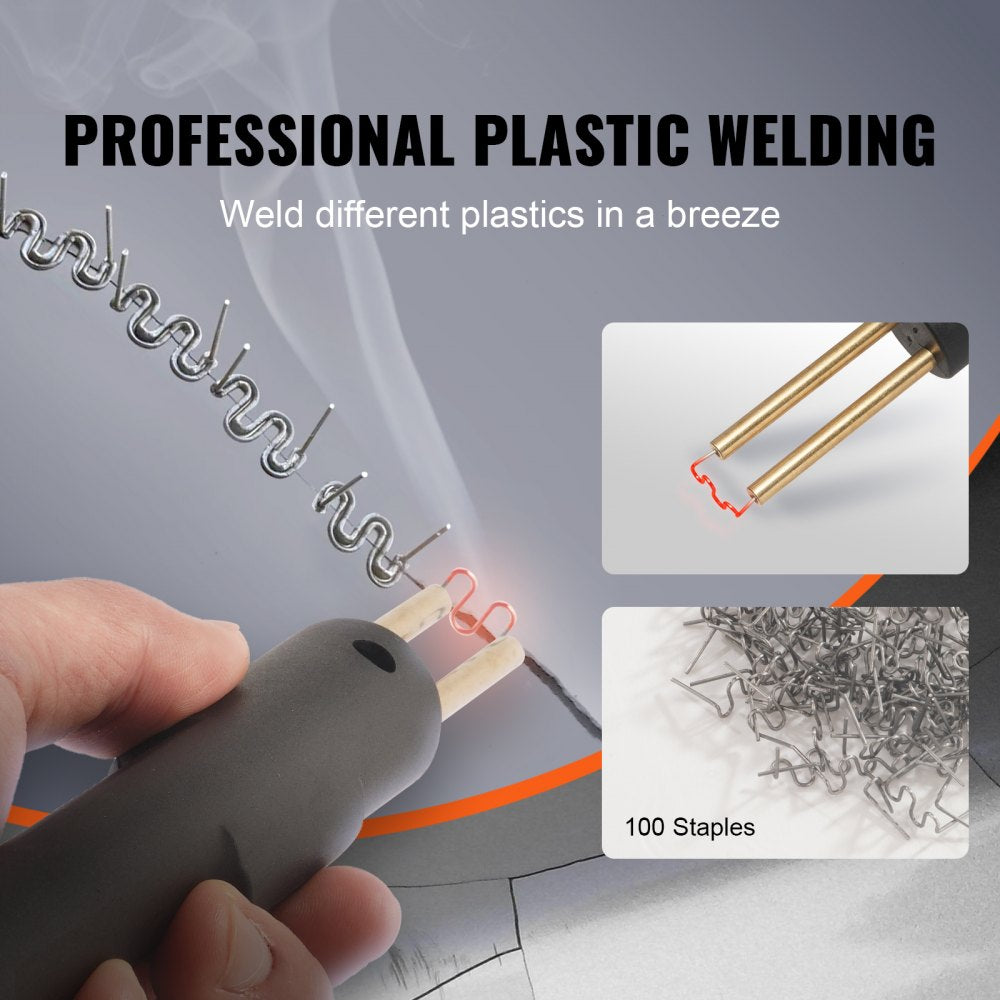 010409665350 - 140AMP Portable VEVOR Stick Welder for Metal & Plastic