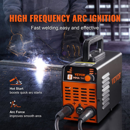 010409665350 - 140AMP Portable VEVOR Stick Welder for Metal & Plastic