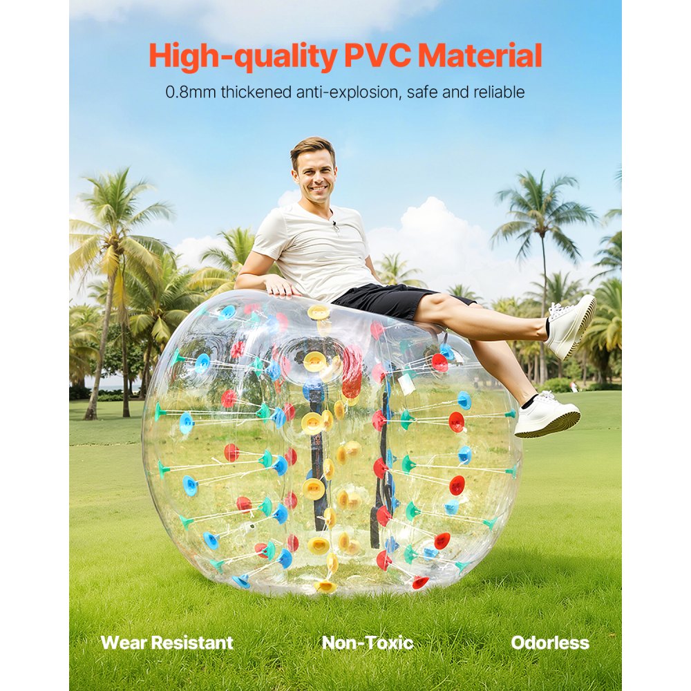HCPPQ-013 - 1.5m Durable Inflatable Bumper Ball for Outdoor Fun