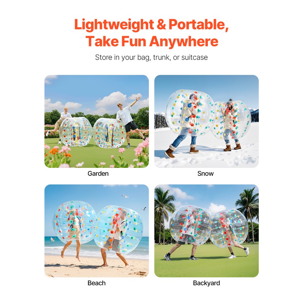 HCPPQ-013 - 1.5m Durable Inflatable Bumper Ball for Outdoor Fun