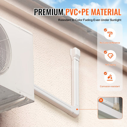 1100061668 - 3" x 10' Flexible Cover for Mini Split AC Lines