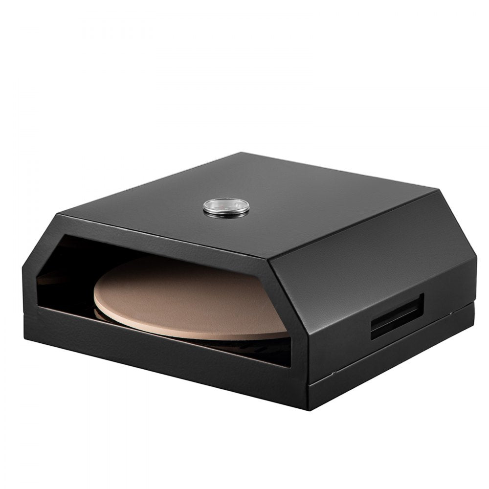BLACK-1 - Portable Stainless Steel Pizza Oven for Outdoor Cooking