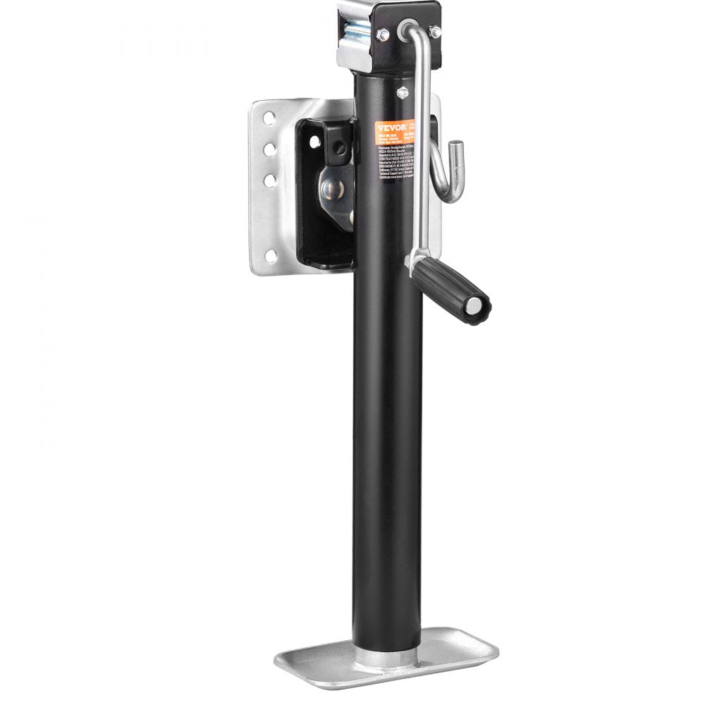 TJB-2002S-WK-Z - 2500 lb VEVOR Trailer Tongue Jack, Bolt-On & Rust-Proof