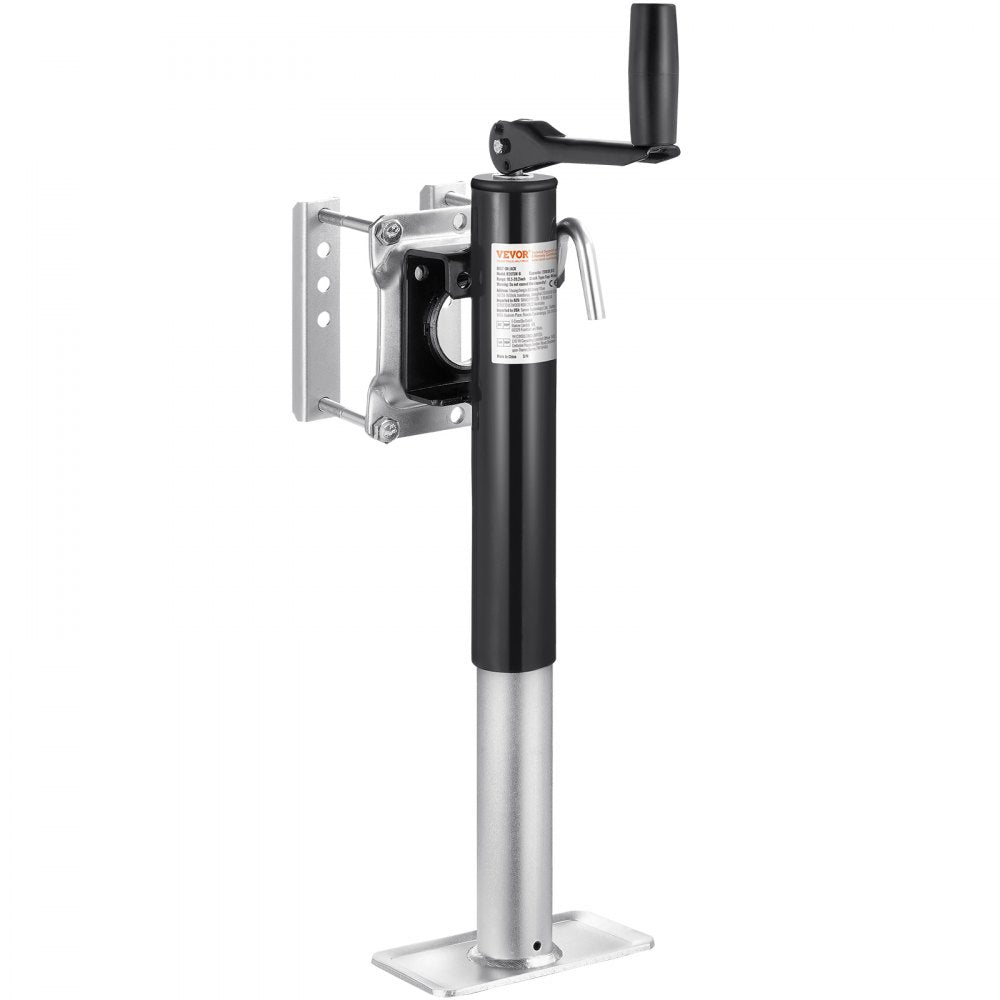 R20TSW-B Heavy-Duty Trailer Jack with 2000 lbs Capacity & 10" Travel