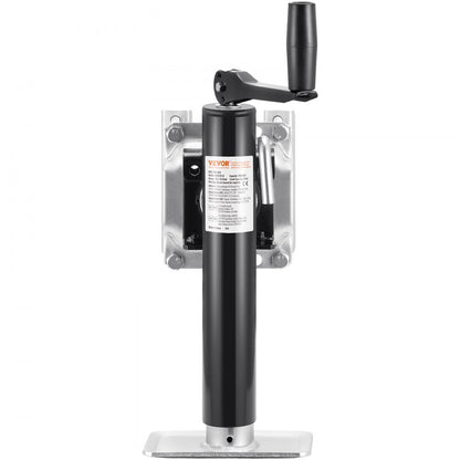 R20TSW-B Heavy-Duty Trailer Jack with 2000 lbs Capacity & 10" Travel