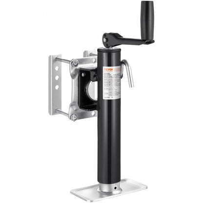 R20TSW-B Heavy-Duty Trailer Jack with 2000 lbs Capacity & 10" Travel