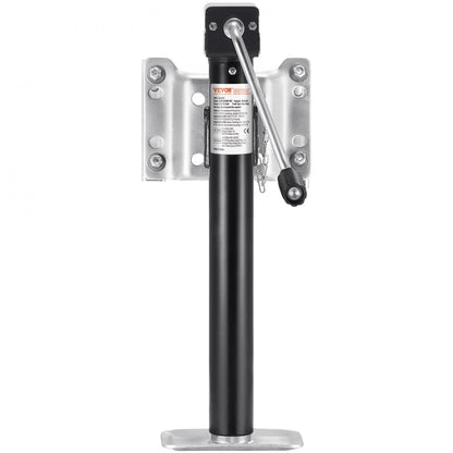 TJBP5002SB-HEX - Heavy-Duty Carbon Steel Trailer Jack with 14.3" Lift