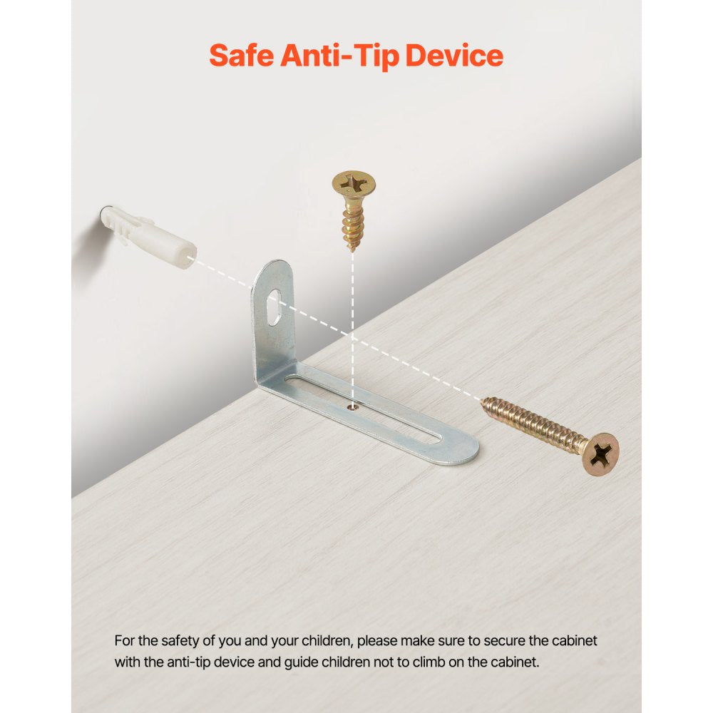 GS5-K - 5-Tier 68.3" Corner Bookshelf for Stylish Storage