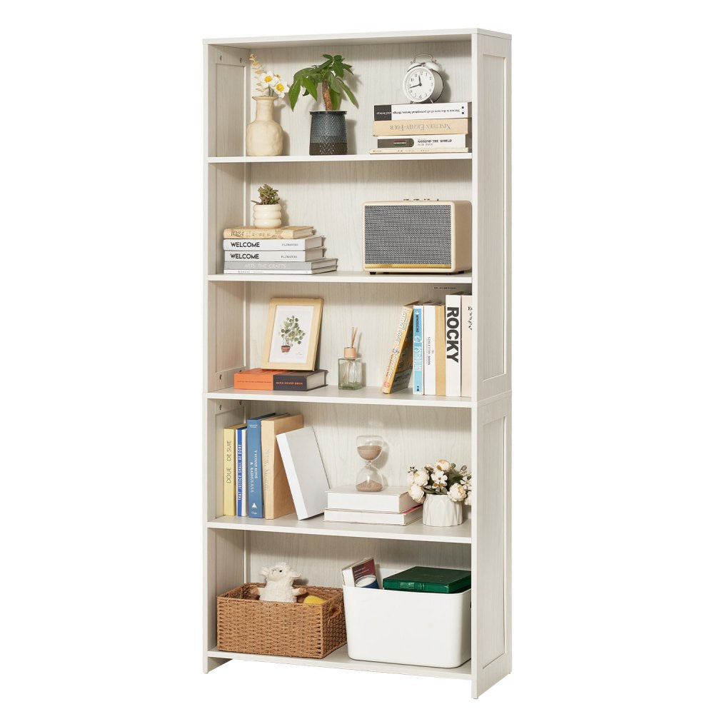 GS5-K - 5-Tier 68.3" Corner Bookshelf for Stylish Storage