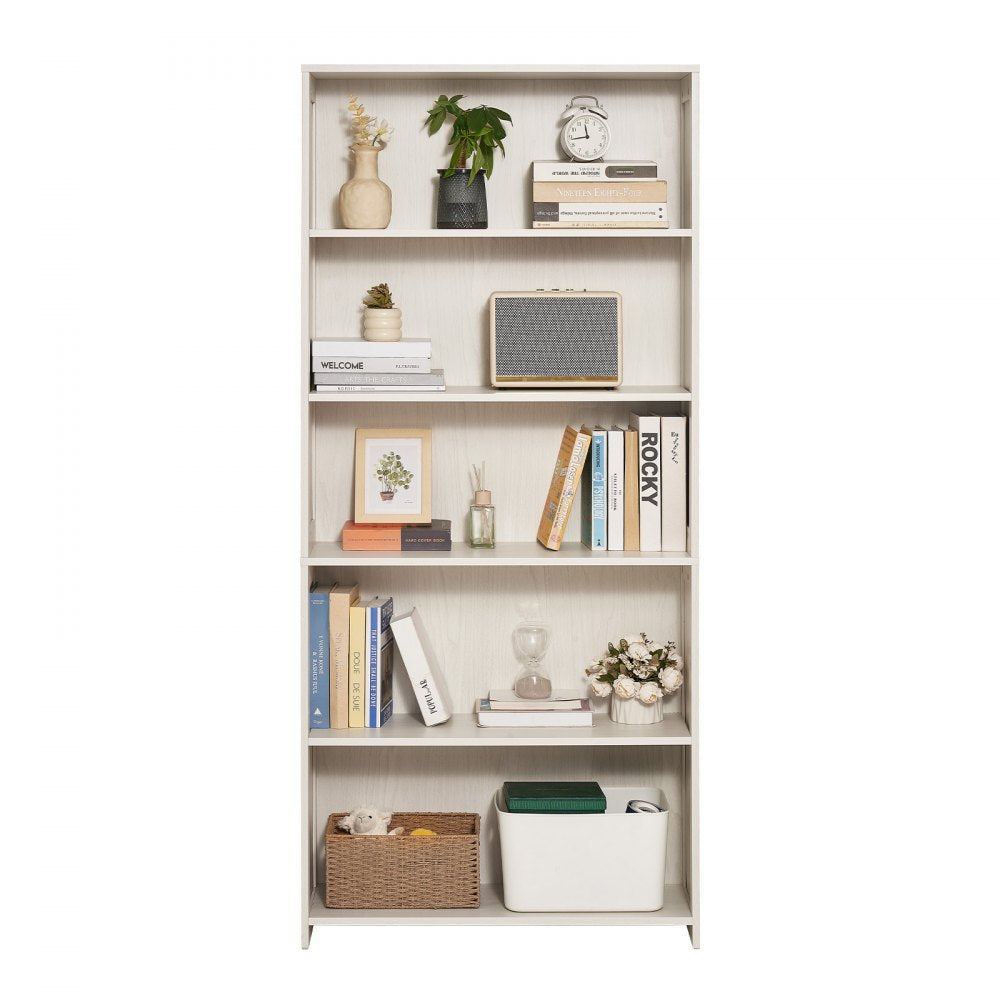 GS5-K - 5-Tier 68.3" Corner Bookshelf for Stylish Storage