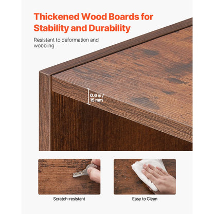 GS5-Z - 5-Tier Adjustable Bookshelf for Space Optimization, 23.5 x 9.3 x 53 in