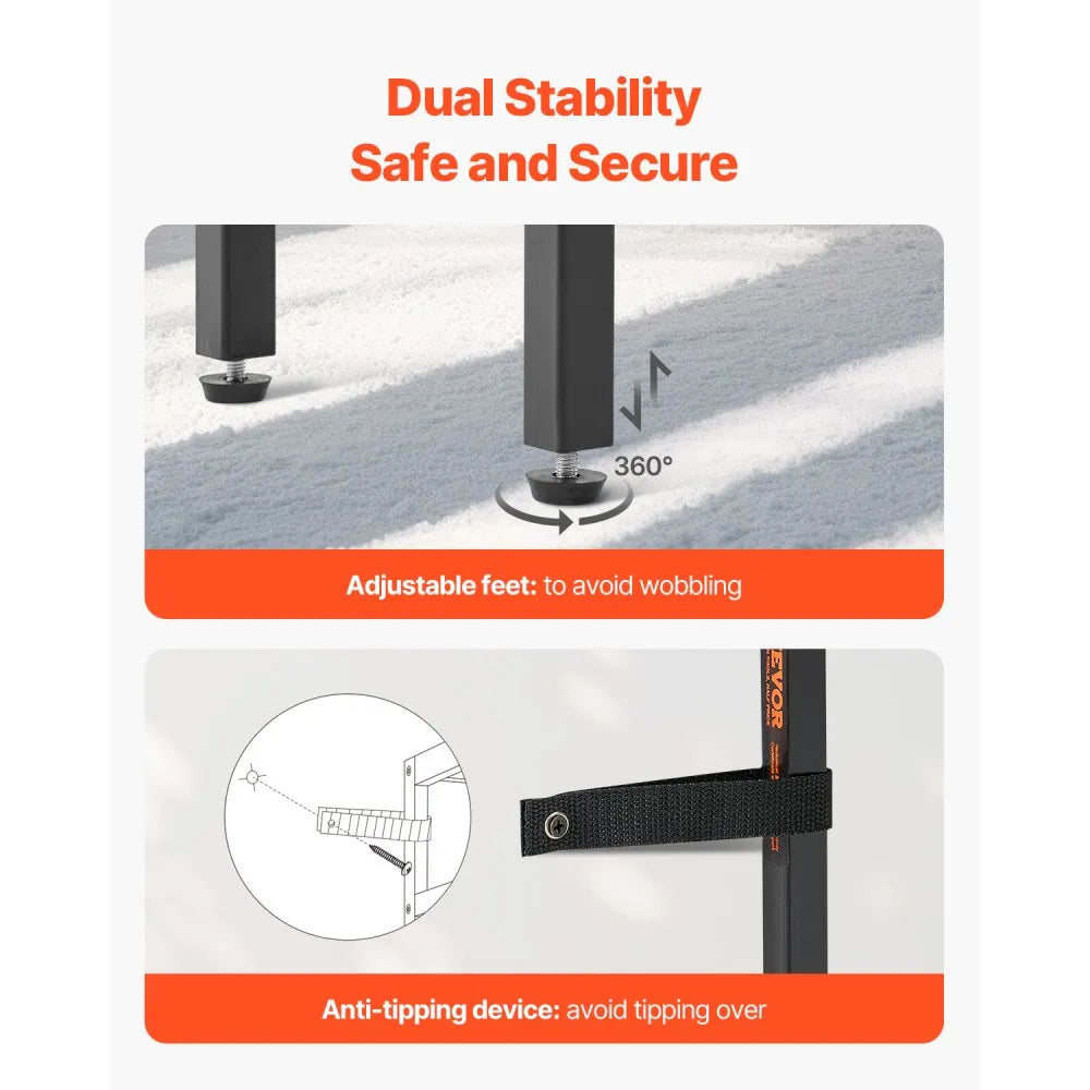 YJXXGZ-002 - 78.7" Wide Console Table with Outlets & Adjustable Feet