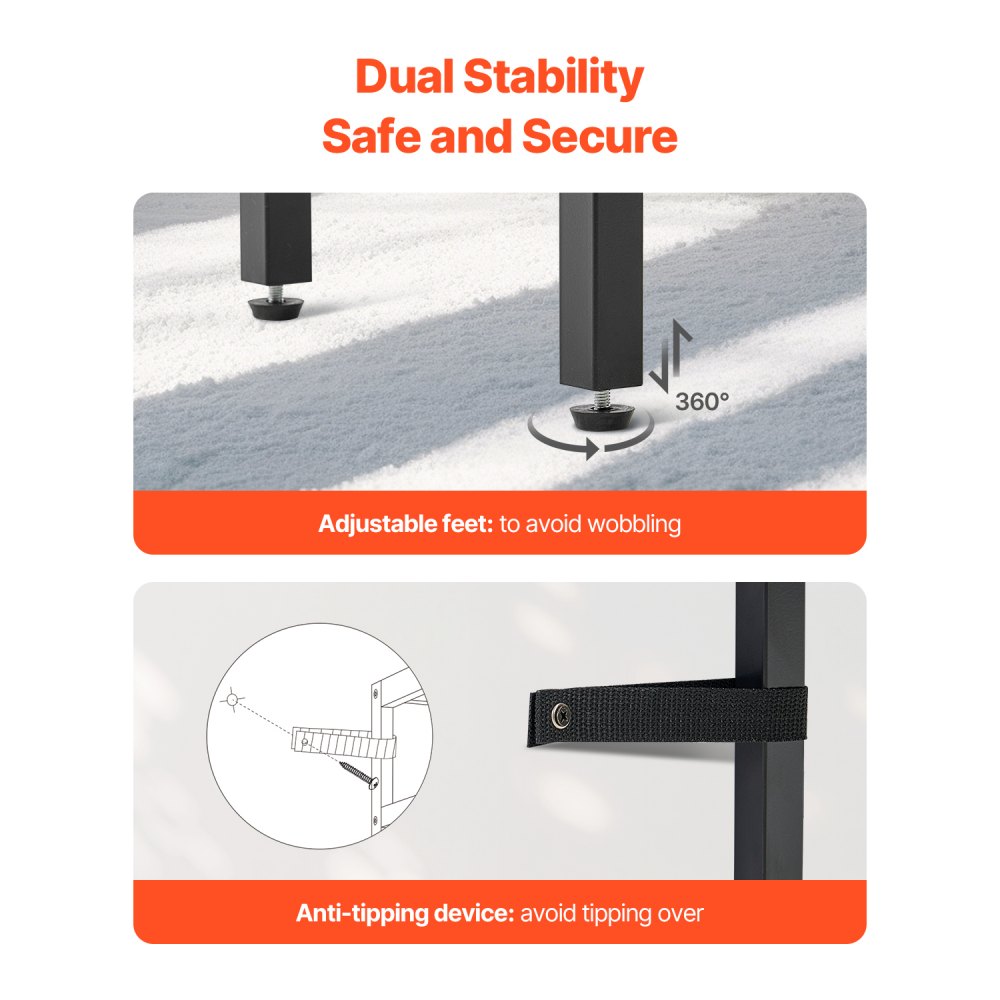 YJXXGZ-007 - 41.7" Narrow Console Table with Charging Station and Adjustable Feet