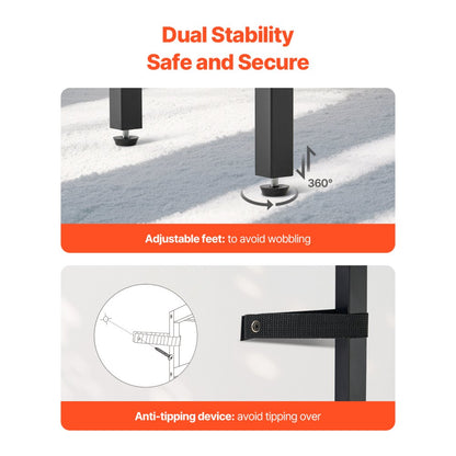 YJXXGZ-007 - 41.7" Narrow Console Table with Charging Station and Adjustable Feet