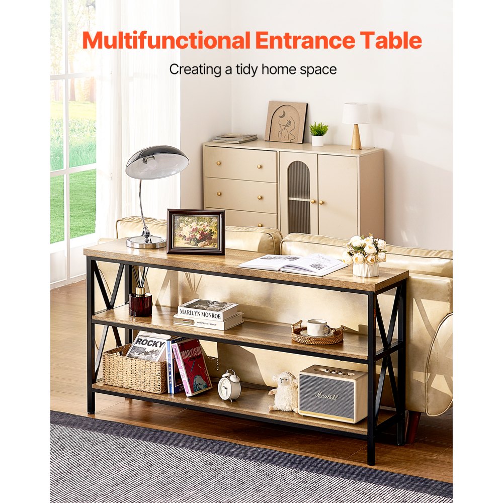 YJXXGZ-004 - 55.1" MDF Narrow Console Table for Compact Spaces