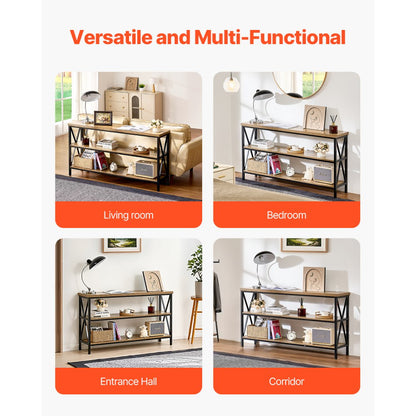 YJXXGZ-004 - 55.1" MDF Narrow Console Table for Compact Spaces