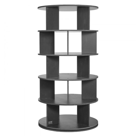 OY-XZXJ-03 - 5-Tier 360° Rotating Shoe Rack, Holds 35 lbs per Shelf