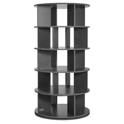 OY-XZXJ-03 - 5-Tier 360° Rotating Shoe Rack, Holds 35 lbs per Shelf