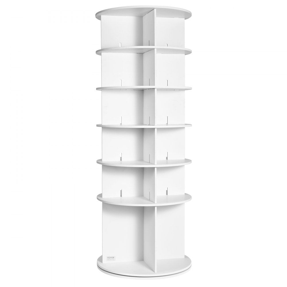 OY-XZXJ-02 - 6-Tier Rotating Shoe Rack with 360° Access and Sturdy Shelves