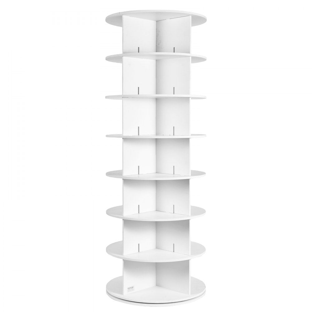 OY-XZXJ-01 - 7-Tier Rotating Shoe Rack, 8.3in Height & 360° Access