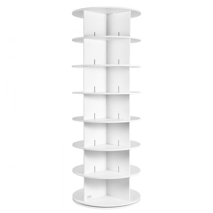 OY-XZXJ-01 - 7-Tier Rotating Shoe Rack, 8.3in Height & 360° Access