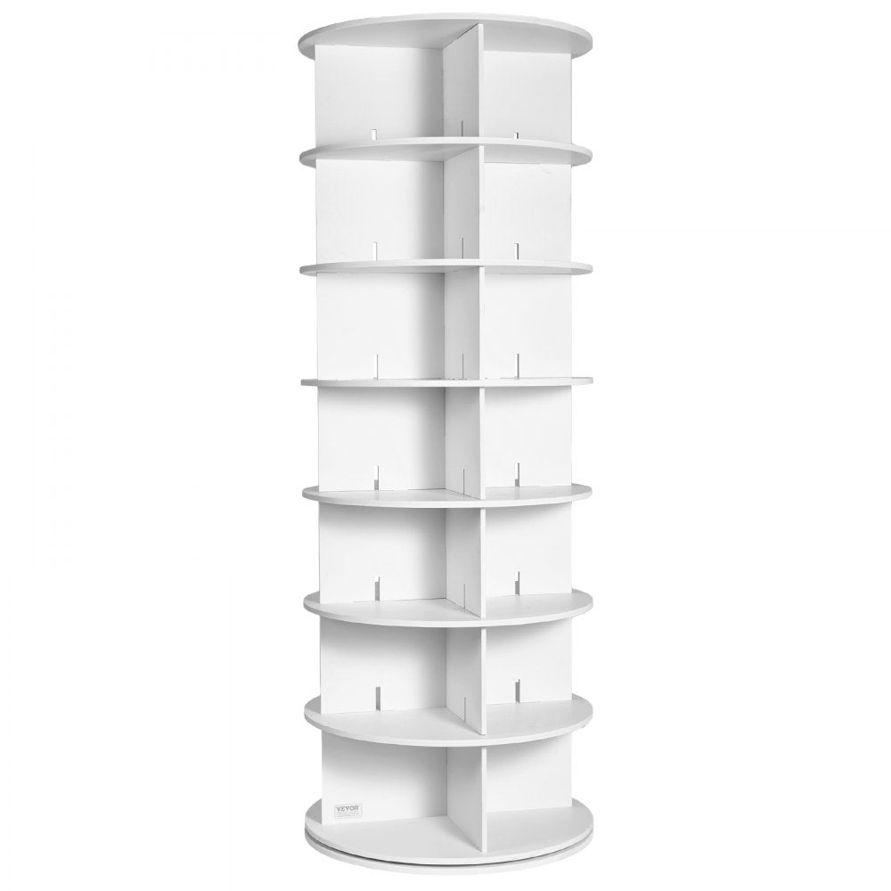 OY-XZXJ-01 - 7-Tier Rotating Shoe Rack, 8.3in Height & 360° Access
