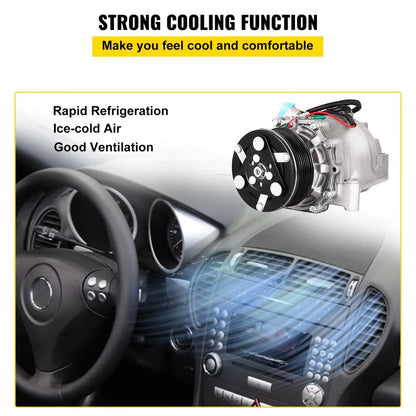 010616708232 - High-Performance AC Compressor for Honda Civic 1.8L (2006-2011)