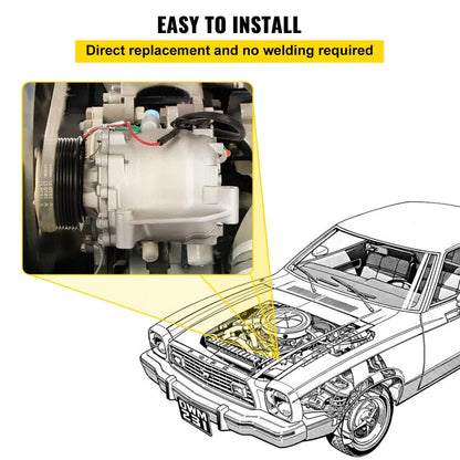 010616708232 - High-Performance AC Compressor for Honda Civic 1.8L (2006-2011)