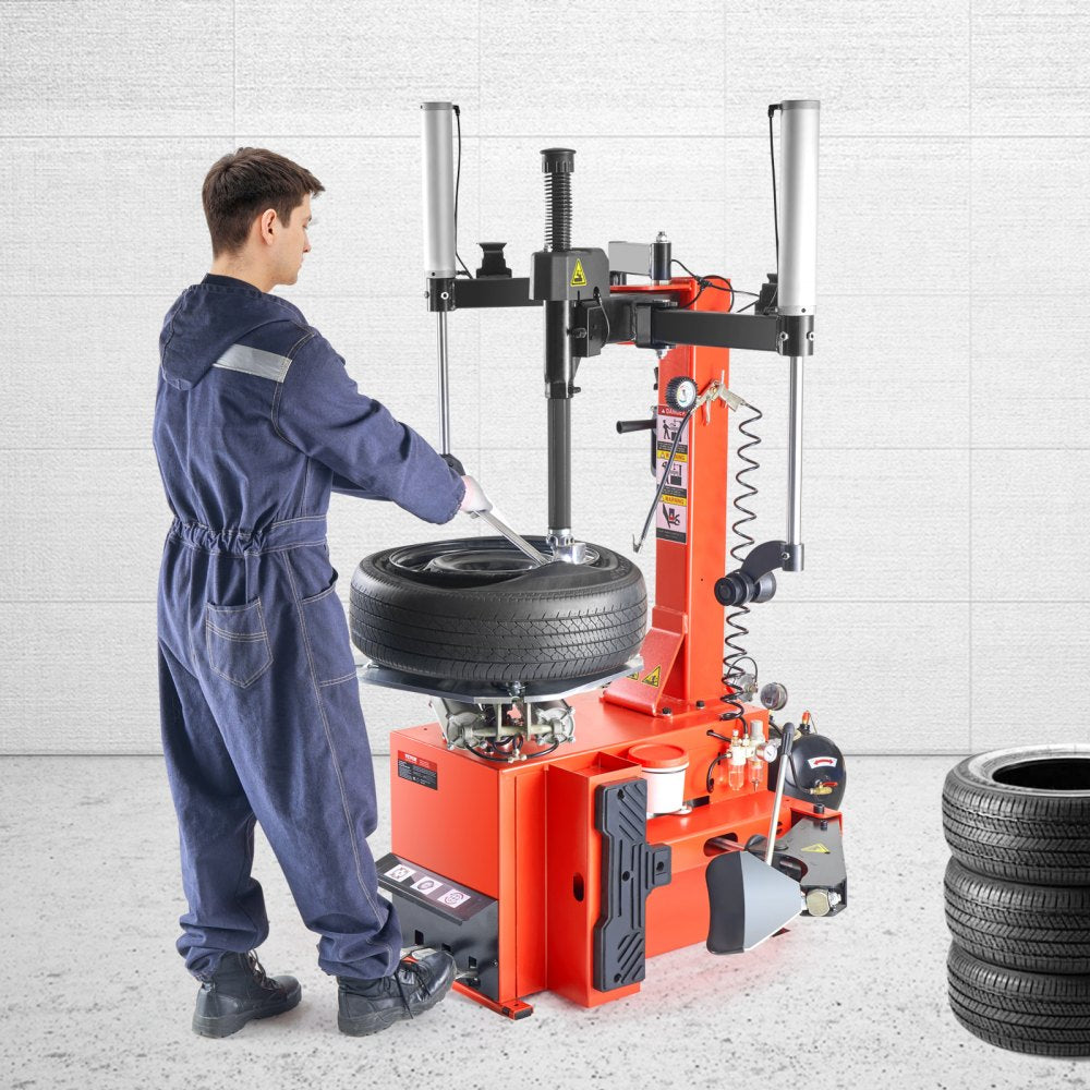 KC-503 - Heavy-Duty Tire Changer for Sedans & Trucks with Adjustable Assist Arm