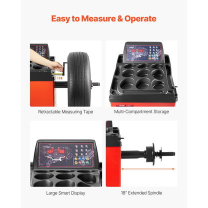 KC-502 - Powerful Tire Changer & Balancer Set for Sedans & Trucks