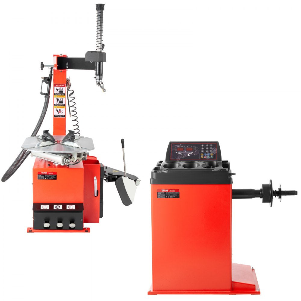 KC-502 - Powerful Tire Changer & Balancer Set for Sedans & Trucks