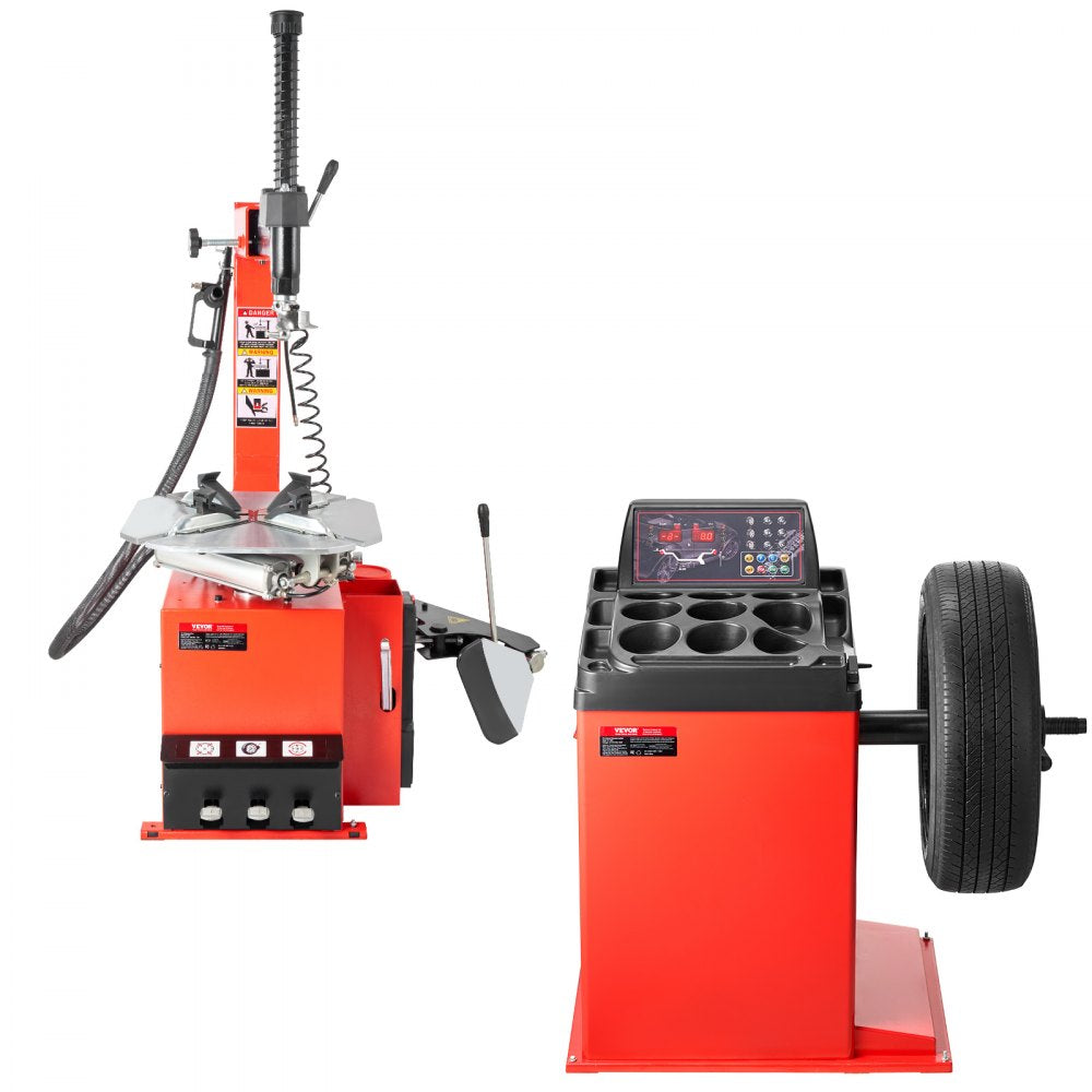KC-502 - Powerful Tire Changer & Balancer Set for Sedans & Trucks