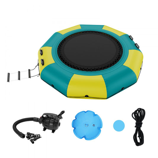 ZT10FTYG-US/EU - 10ft Inflatable Water Bouncer with Electric Air Pump