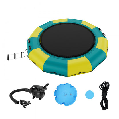 ZT13FTYG-US/EU - 13ft Inflatable Water Bouncer for Pool & Lake Fun