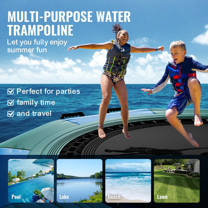 ZT10FTBG-US/EU - Durable 10ft Inflatable Water Bouncer for Lake Fun